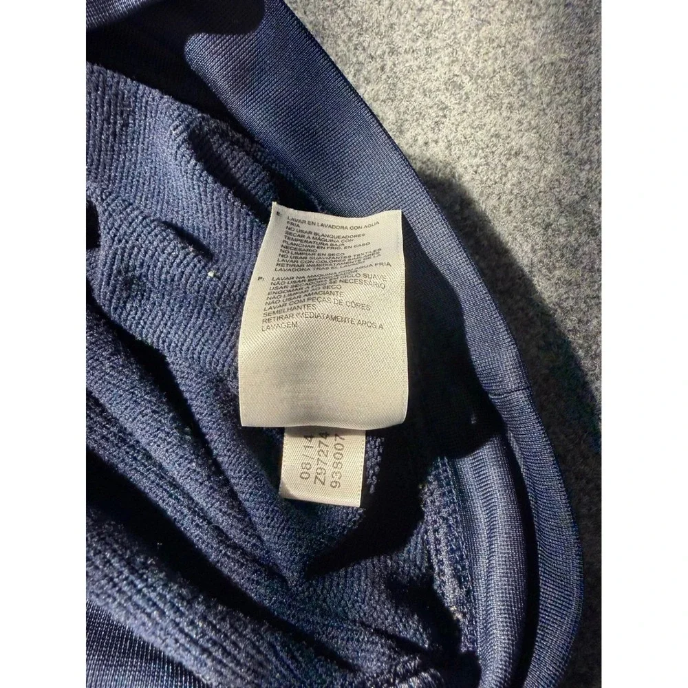 Adidas Golf Climalite Mens XL Navy Blue Quarter Zip Pullover Z97274 Performance